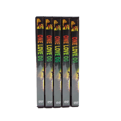 5 Count DVD Case & Mylar Bag - Design 005 - 3.5 Capacity