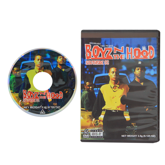 5 Count DVD Case & Mylar Bag - Design 006 - 3.5 Capacity