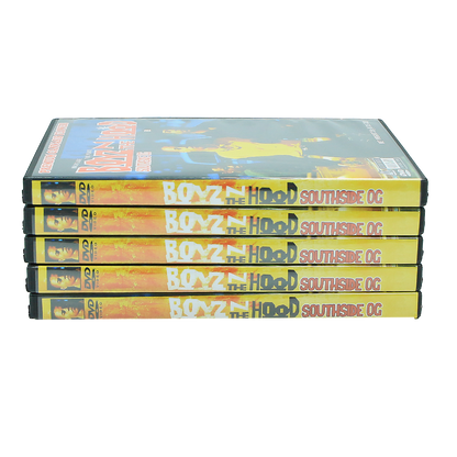 5 Count DVD Case & Mylar Bag - Design 006 - 3.5 Capacity