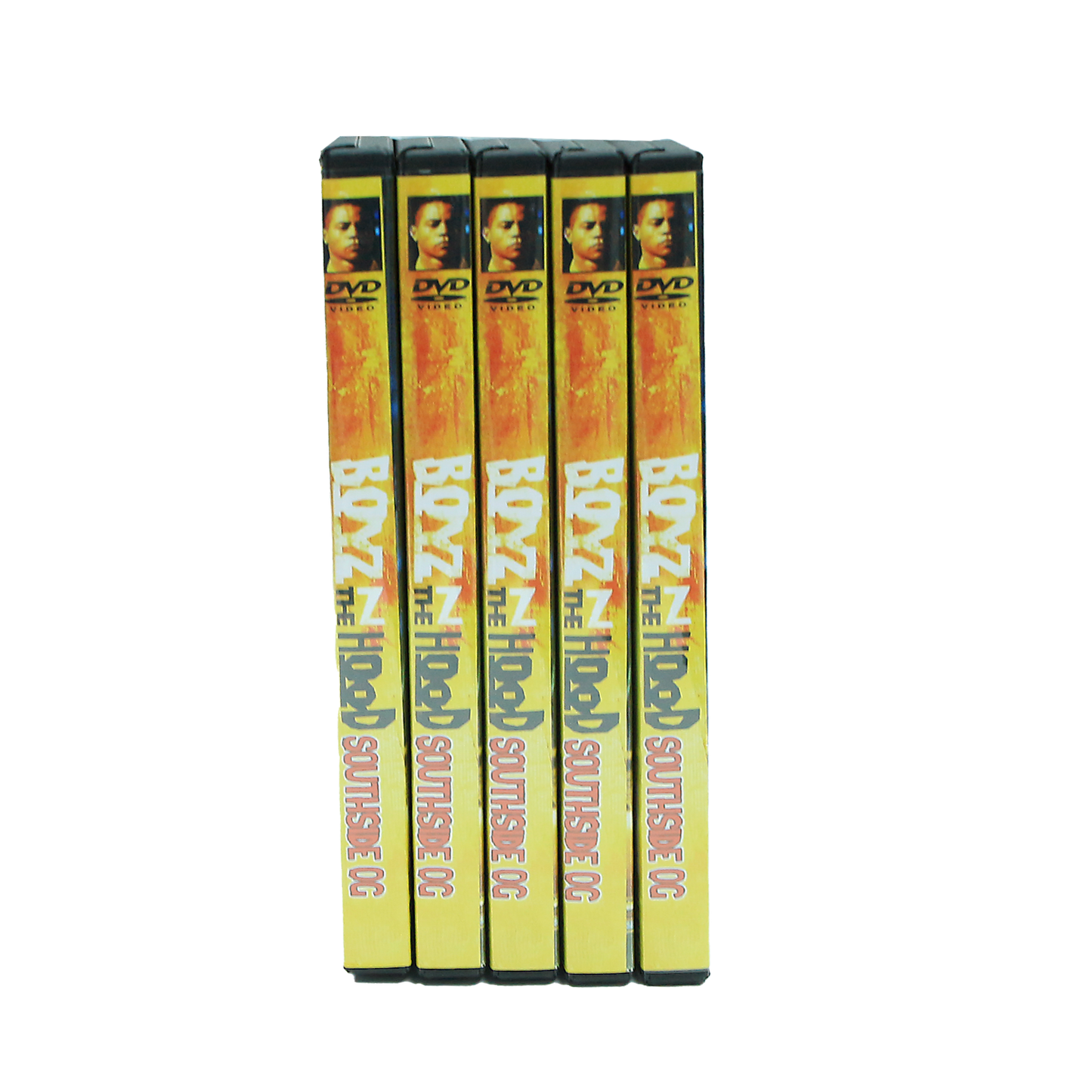 5 Count DVD Case & Mylar Bag - Design 006 - 3.5 Capacity