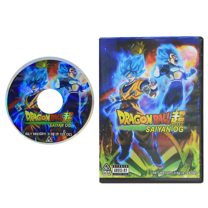 5 Count DVD Case & Mylar Bag - Design 009 - 3.5 Capacity