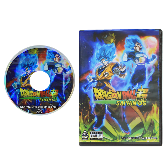 5 Count DVD Case & Mylar Bag - Design 009 - 3.5 Capacity