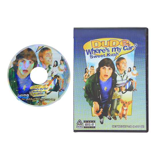 5 Count DVD Case & Mylar Bag - Design 010 - 3.5 Capacity