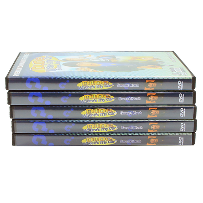 5 Count DVD Case & Mylar Bag - Design 010 - 3.5 Capacity