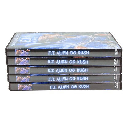 5 Count DVD Case & Mylar Bag - Design 011 - 3.5 Capacity