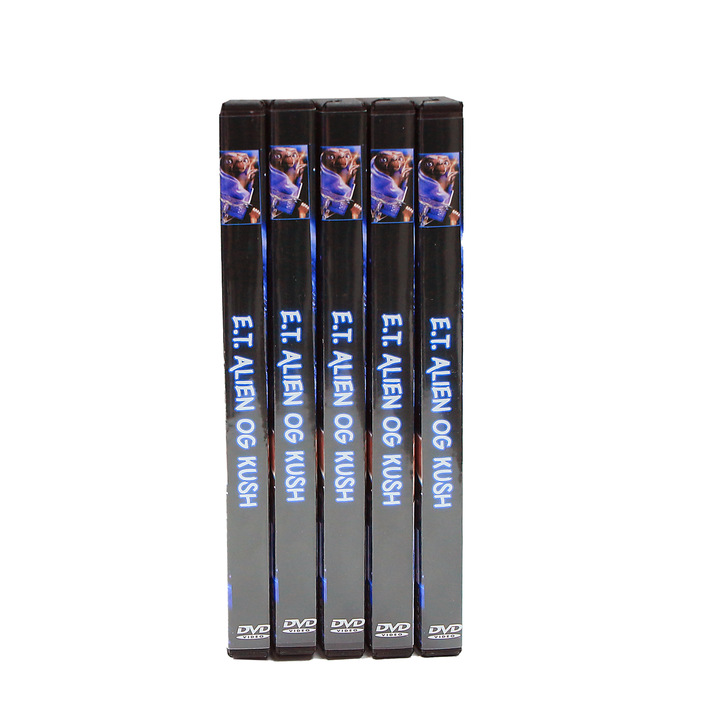 5 Count DVD Case & Mylar Bag - Design 011 - 3.5 Capacity