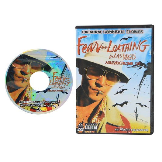 5 Count DVD Case & Mylar Bag - Design 013 - 3.5 Capacity