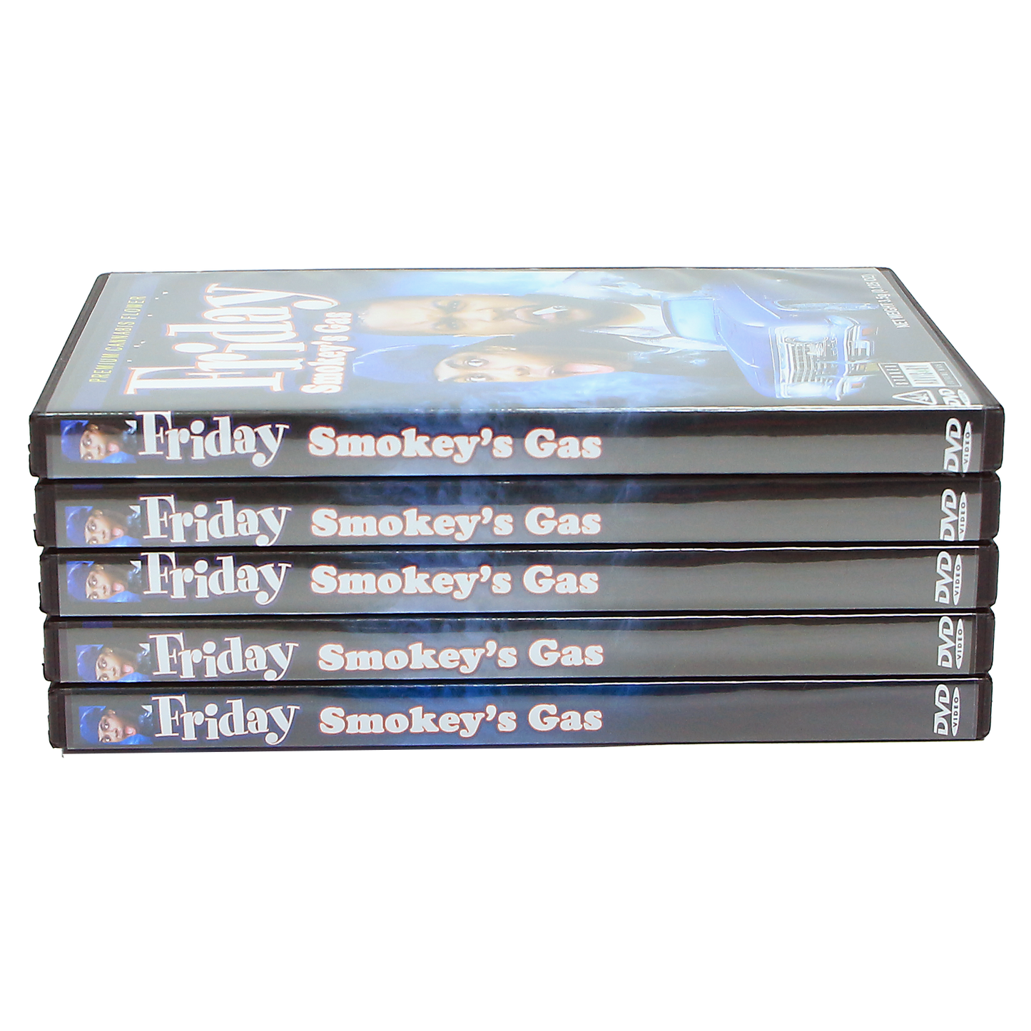 5 Count DVD Case & Mylar Bag - Design 014 - 3.5 Capacity