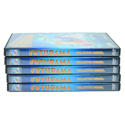 5 Count DVD Case & Mylar Bag - Design 015 - 3.5 Capacity