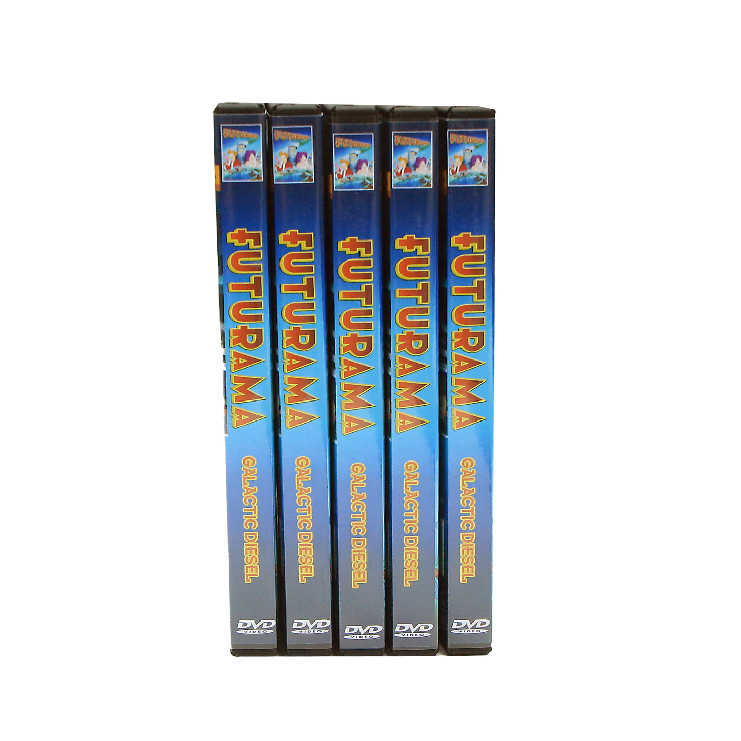 5 Count DVD Case & Mylar Bag - Design 015 - 3.5 Capacity