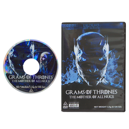 5 Count DVD Case & Mylar Bag - Design 016 - 3.5 Capacity