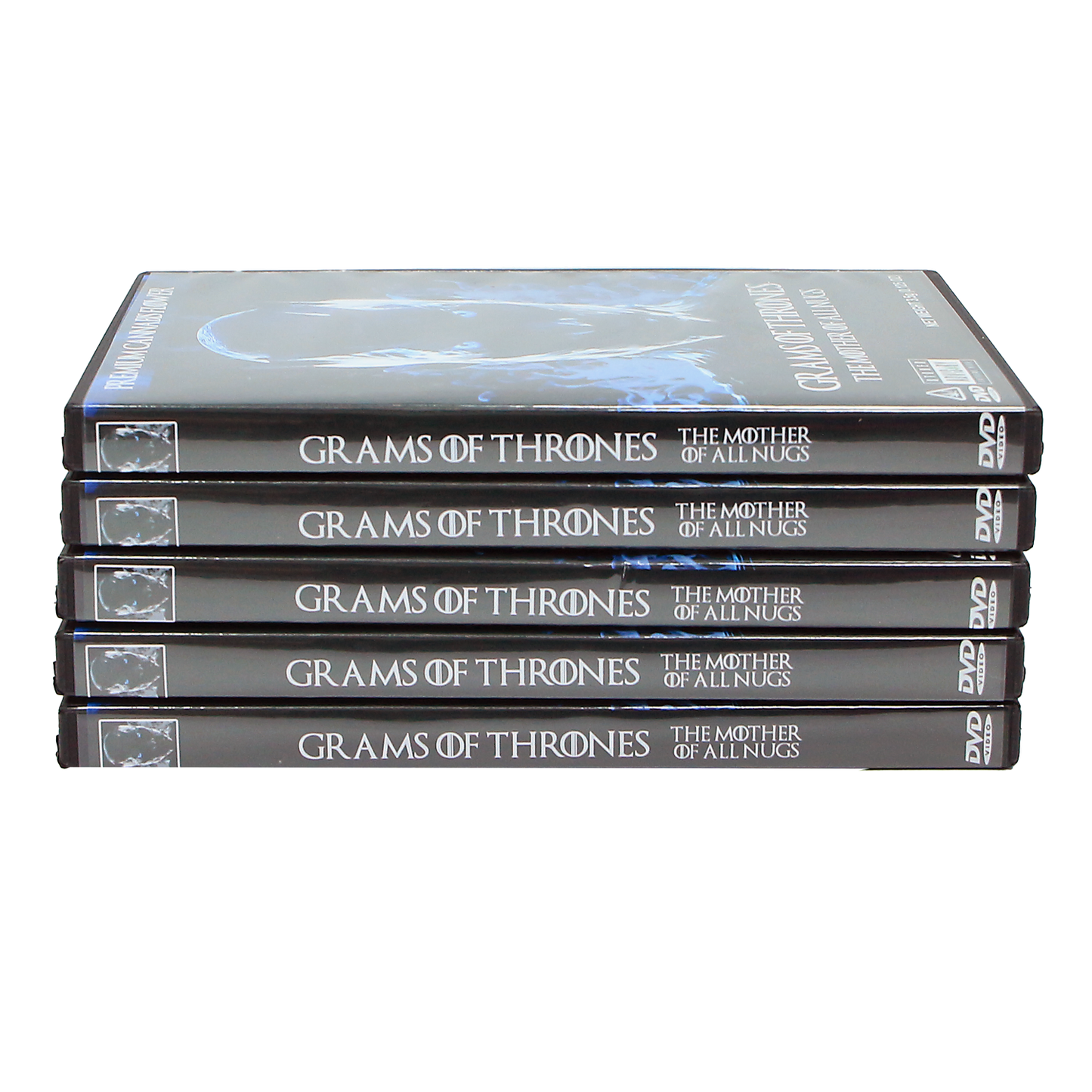 5 Count DVD Case & Mylar Bag - Design 016 - 3.5 Capacity