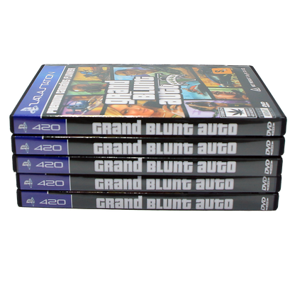 5 Count DVD Case & Mylar Bag - Design 17 - 3.5 Size