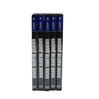 5 Count DVD Case & Mylar Bag - Design 17 - 3.5 Size