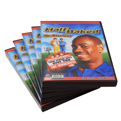 5 Count DVD Case & Mylar Bag - Design 018 - 3.5 Capacity