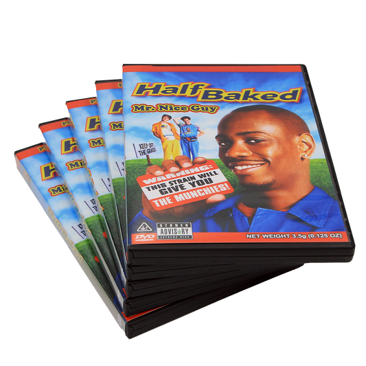 5 Count DVD Case & Mylar Bag - Design 018 - 3.5 Capacity