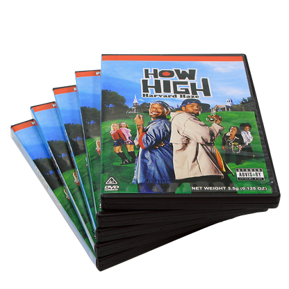 5 Count DVD Case & Mylar Bag - Design 020 - 3.5 Capacity