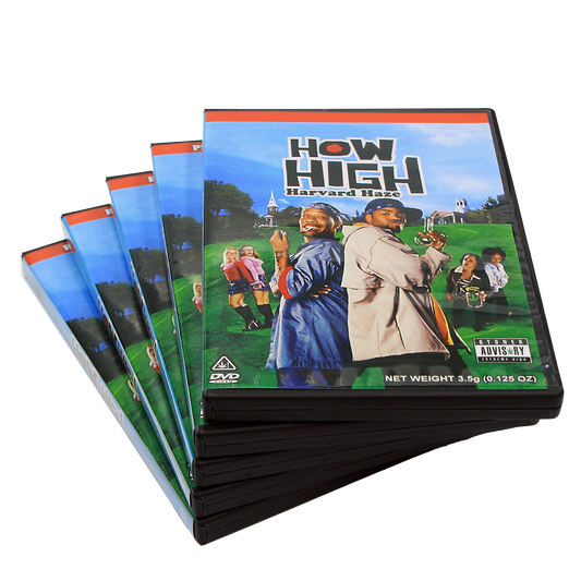 5 Count DVD Case & Mylar Bag - Design 020 - 3.5 Capacity