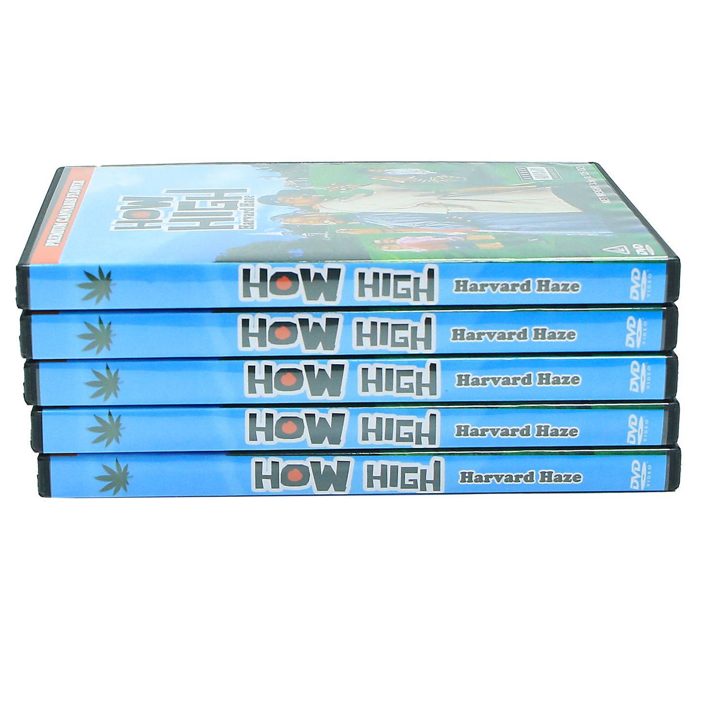 5 Count DVD Case & Mylar Bag - Design 020 - 3.5 Capacity