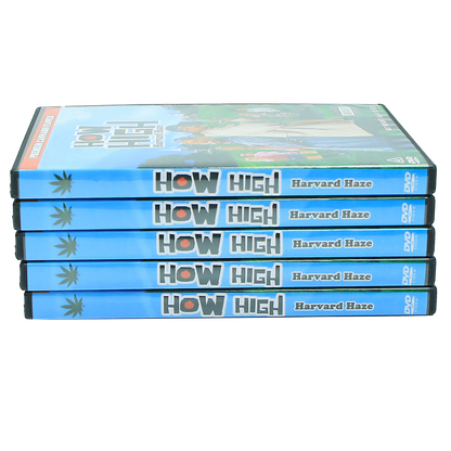 5 Count DVD Case & Mylar Bag - Design 020 - 3.5 Capacity