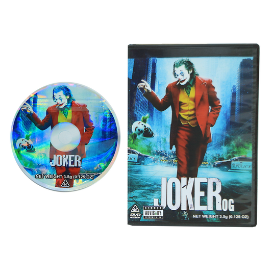 5 Count DVD Case & Mylar Bag - Design 021 - 3.5 Capacity