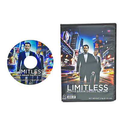 5 Count DVD Case & Mylar Bag - Design 022 - 3.5 Capacity