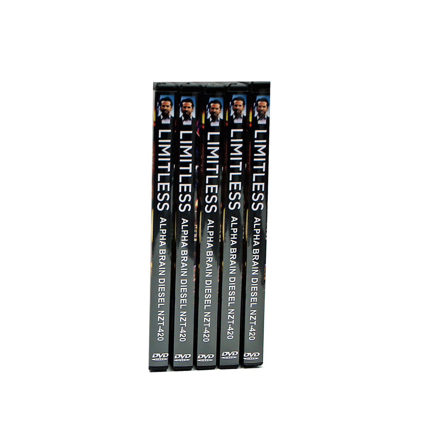 5 Count DVD Case & Mylar Bag - Design 022 - 3.5 Capacity