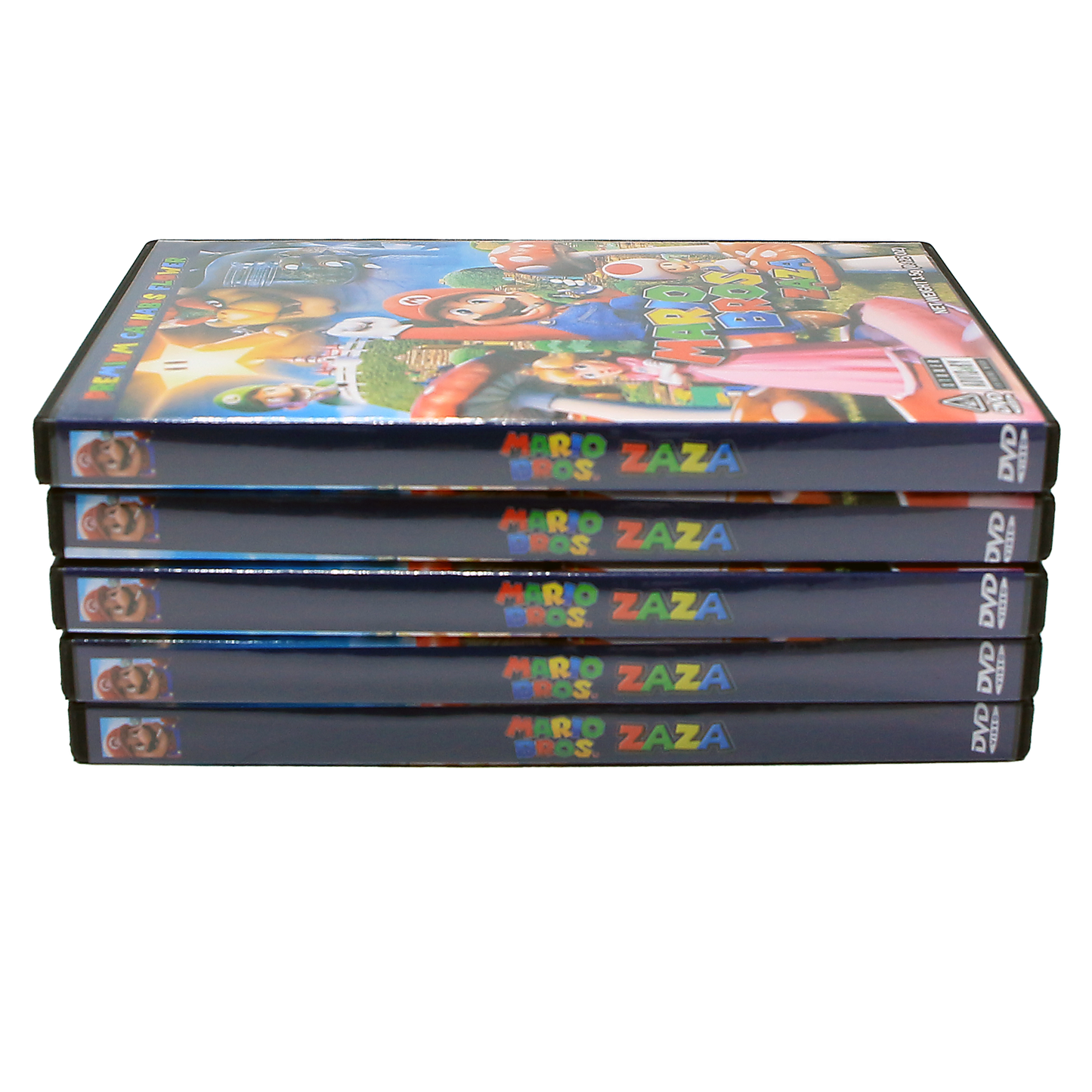 5 Count DVD Case & Mylar Bag - Design 023 - 3.5 Capacity