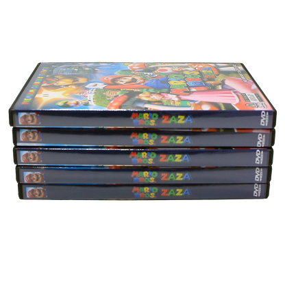 5 Count DVD Case & Mylar Bag - Design 023 - 3.5 Capacity