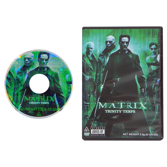 5 Count DVD Case & Mylar Bag - Design 024 - 3.5 Capacity