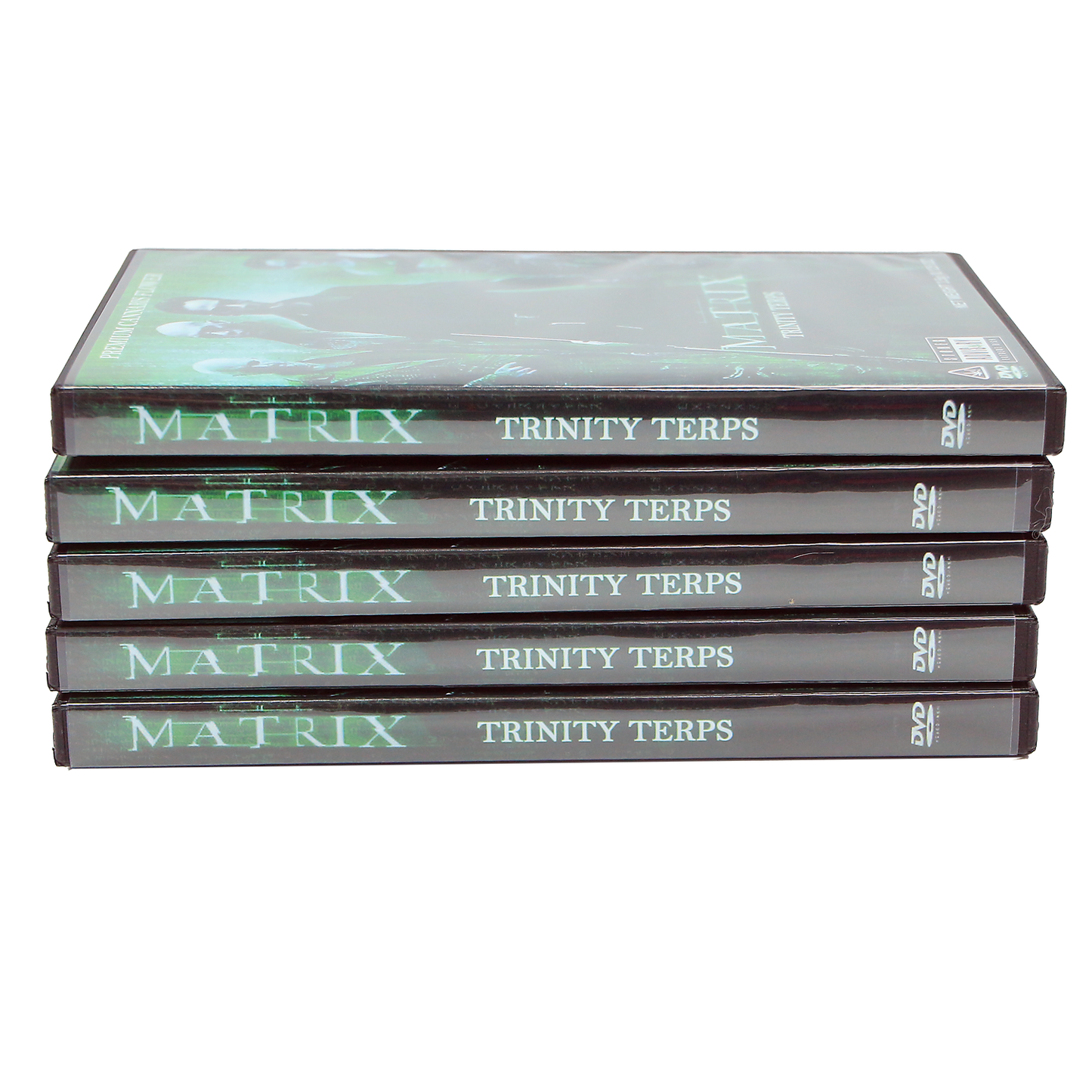 5 Count DVD Case & Mylar Bag - Design 024 - 3.5 Capacity