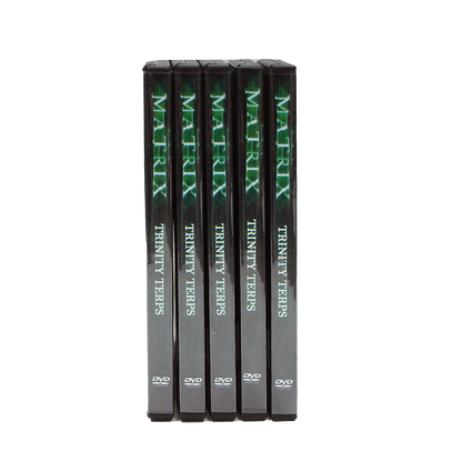 5 Count DVD Case & Mylar Bag - Design 024 - 3.5 Capacity