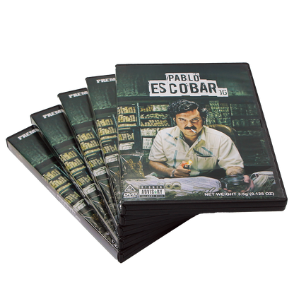 5 Count DVD Case & Mylar Bag - Design 028 - 3.5 Capacity