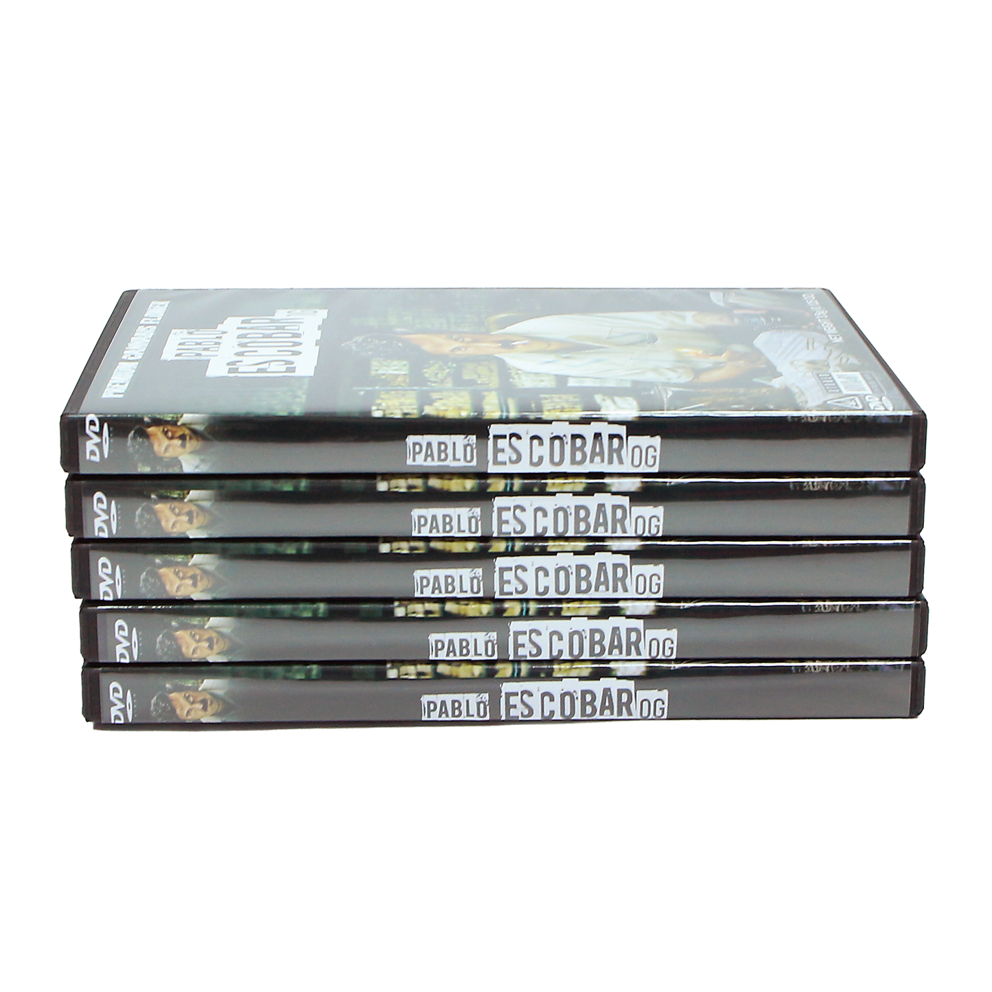 5 Count DVD Case & Mylar Bag - Design 028 - 3.5 Capacity