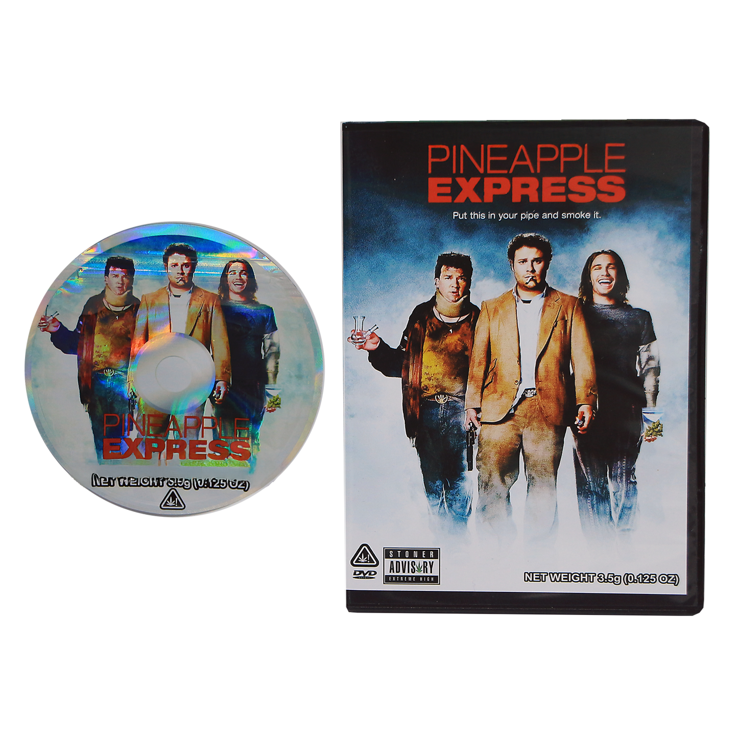 5 Count DVD Case & Mylar Bag - Design 029 - 3.5 Capacity