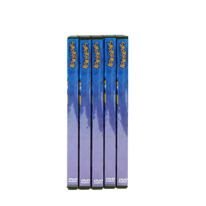 5 Count DVD Case & Mylar Bag - Design 030 - 3.5 Capacity