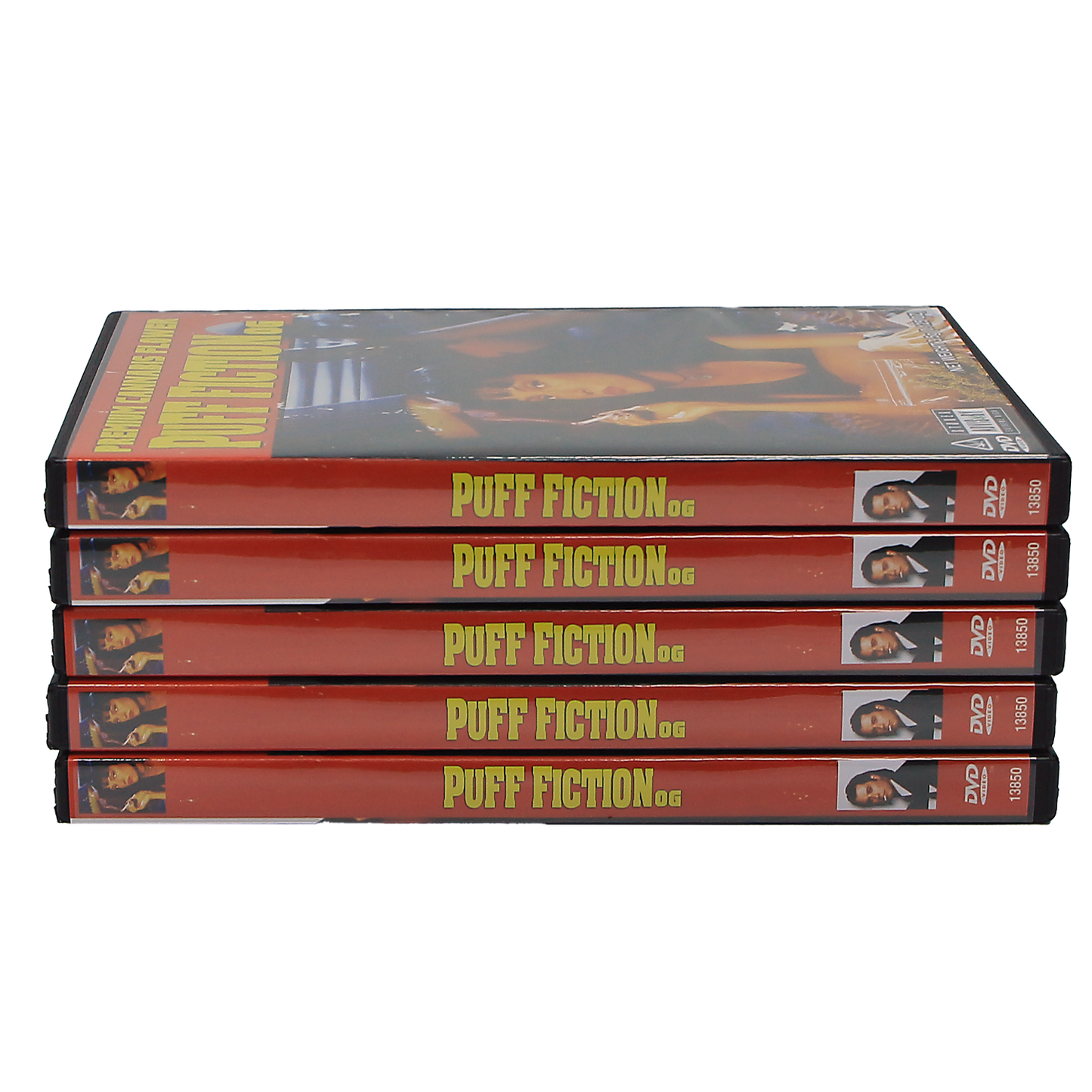 5 Count DVD Case & Mylar Bag - Design 031 - 3.5 Capacity