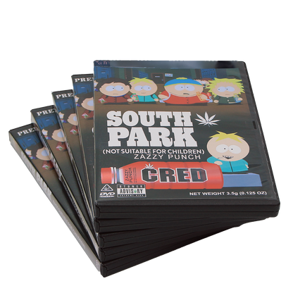 5 Count DVD Case & Mylar Bag - Design 035 - 3.5 Capacity