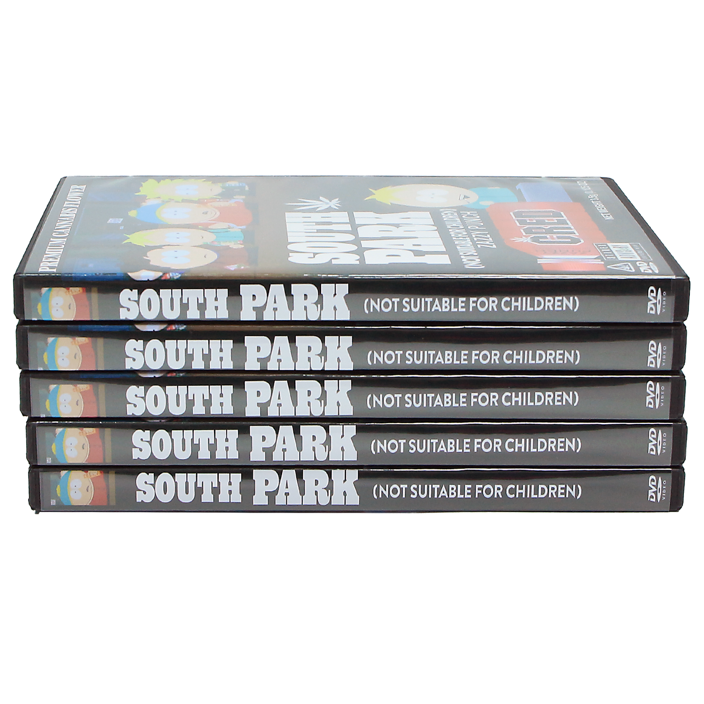 5 Count DVD Case & Mylar Bag - Design 035 - 3.5 Capacity