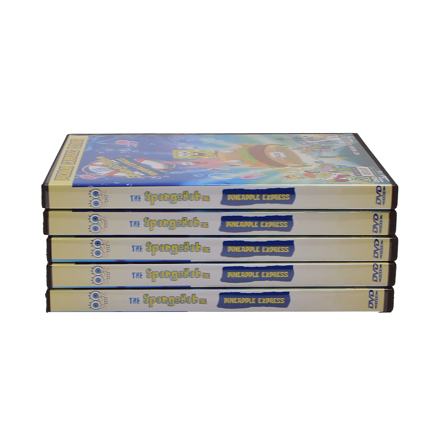 5 Count DVD Case & Mylar Bag - Design 036 - 3.5 Capacity