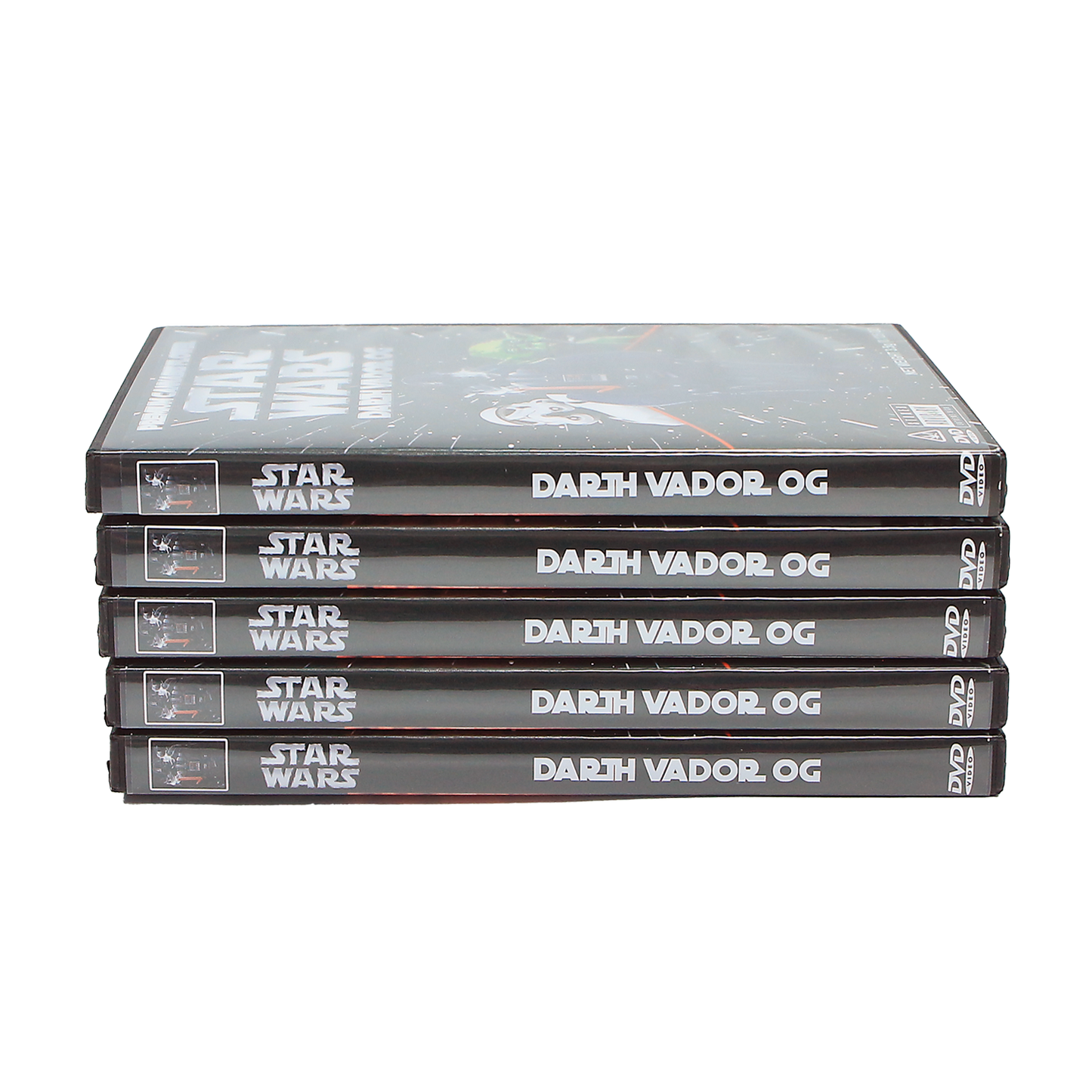 5 Count DVD Case & Mylar Bag - Design 037 - 3.5 Capacity