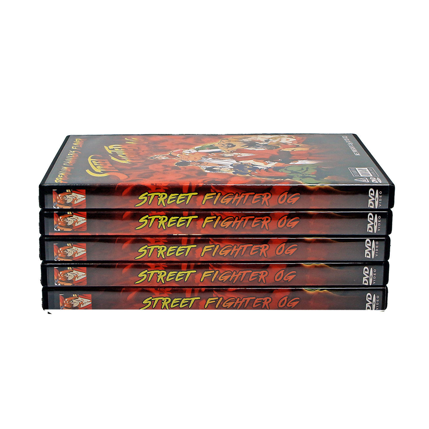 5 Count DVD Case & Mylar Bag - Design 038 - 3.5 Capacity