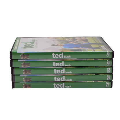 5 Count DVD Case & Mylar Bag - Design 040 - 3.5 Capacity