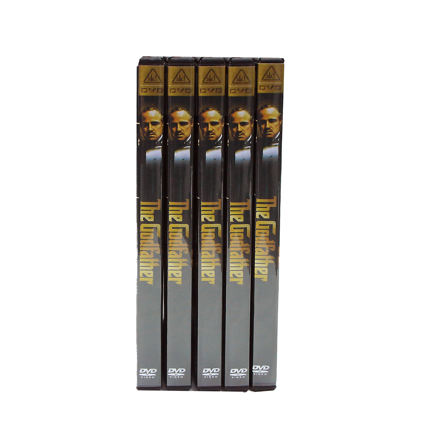 5 Count DVD Case & Mylar Bag - Design 042 - 3.5 Capacity