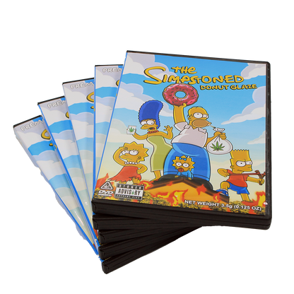 5 Count DVD Case & Mylar Bag - Design 044 - 3.5 Capacity