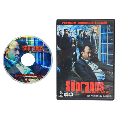 5 Count DVD Case & Mylar Bag - Design 045 - 3.5 Capacity