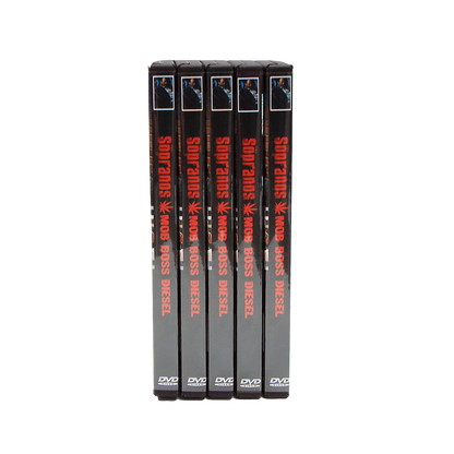 5 Count DVD Case & Mylar Bag - Design 045 - 3.5 Capacity