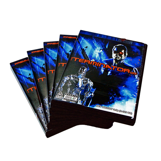 5 Count DVD Case & Mylar Bag - Design 046 - 3.5 Capacity