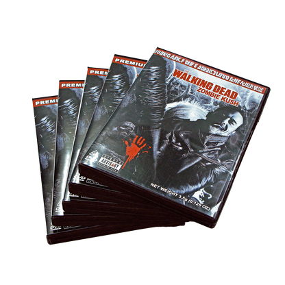 5 Count DVD Case & Mylar Bag - Design 047 - 3.5 Capacity