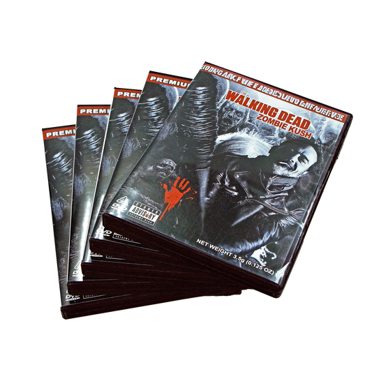 5 Count DVD Case & Mylar Bag - Design 047 - 3.5 Capacity